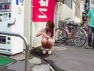 Asian teen's facial jizz splash: Nippon's Tokyo XXX porn star get's fucked in the face by a huge cock.