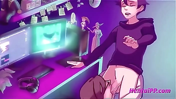 Nerdy Girl Perfect Blowjob - Animation Uncensored